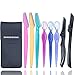 Eyebrow Razors for Women 11PCS by GNAWRISHING, Eyebrow Razor Trimmer Shaper Shaver for Girls, 3 style