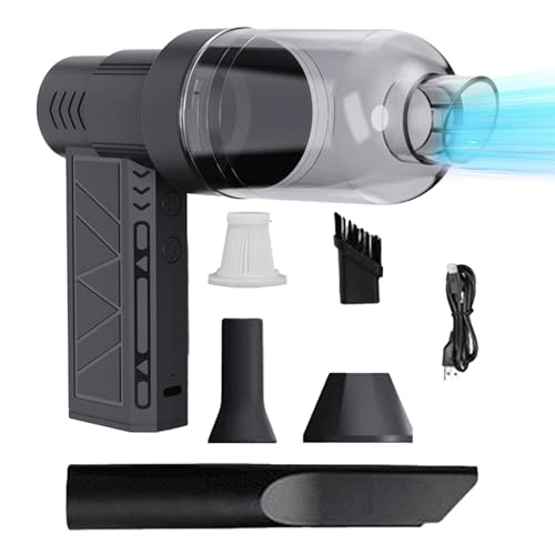 Soplador Manual Portátil | De Tres Velocidades Inalámbrico Portátil Equipo Jardín,Secador Para Vehículos Exteriores,Para Limpiar Casa Oficina Hojas Motocicleta Mochila Canalón Polvo Tormenta Scop