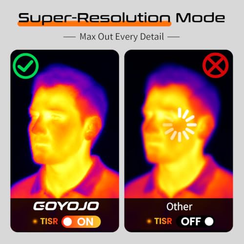 Image of GW340 Thermal Camera for iPhone /Android /Tablet, 512x384 Super IR Resolution, Thermal Imager iOS 17 /16 /15 Series & iPads USB-C Port, 256x192 IR Resolution Home Inspection, HVAC, Automotive -4F~752F