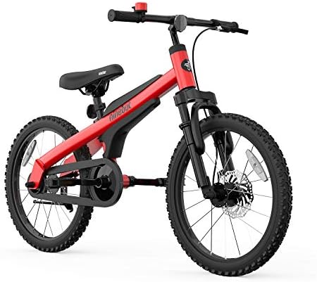 Segway Ninebot Kid’s Bike for Boys and Girls, 18 inch with Kickstand, Red