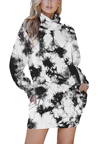 Viottiset lange, grofgebreide oversized coltrui voor dames - Image 3