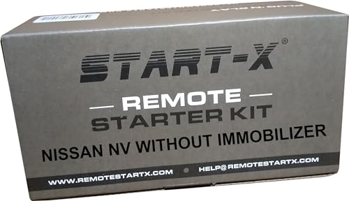 Start-X Remote Starter Kit for Nissan, NV1500, NV2500, NV3500 2012-2021 Without an Immobilizer || 3X Lock to Remote Start || Zero Wire Splicing! 2012 2013 2014 2015 2016 2017 2018 2019 2020 2021