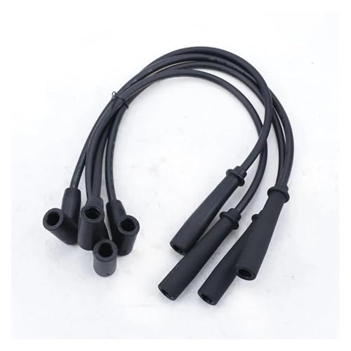 Juego de cables de bujía con enchufe de bobina de encendido de alta conductividad para Wuling