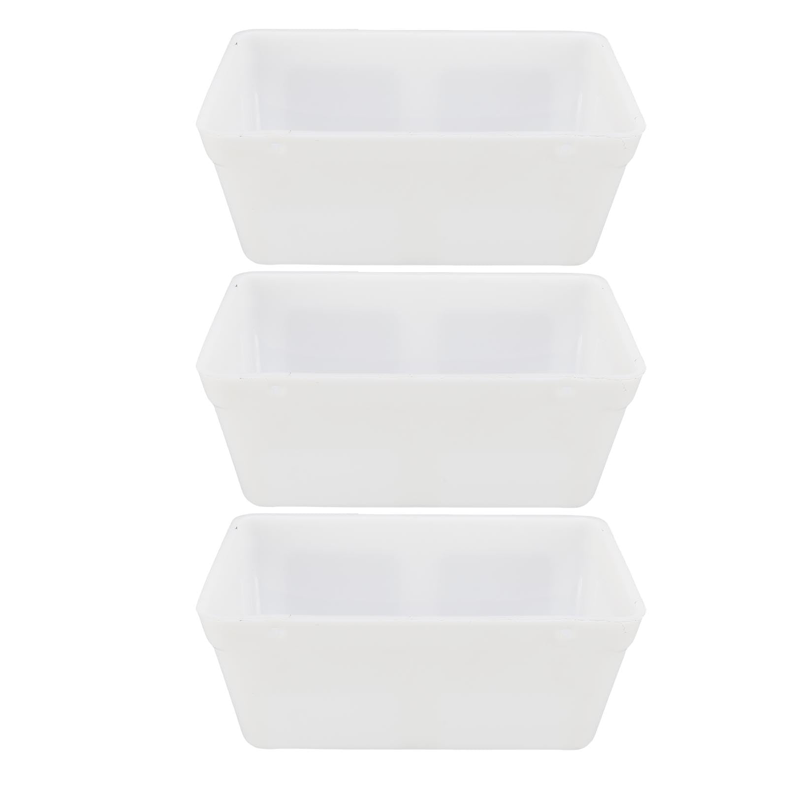 Alomejor Hängender Hühnerfuttertrog aus Kunststoff mit Großem Fassungsvermögen, Viehfutterbehälter für den Bauernhof (White)