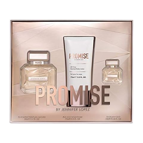 Jennifer Lopez Promise Gift Set 50ml EDP, 75ml Body Lotion & 10ml Mini Cover