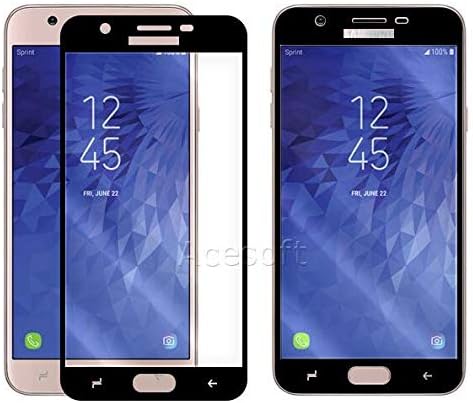 Ultra-Thin Anti-Strike Anti-Shatter Bubble-Free Ultra-Clear Tempered Glass Screen Protector Film Compatible with Samsung Galaxy J3 Orbit S367VL Straight Talk/TracFone/Net10