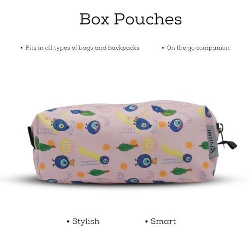 Image of VISMIINTREND Multi Utility Pencil Pen Stationery Cosmetic Brushes Sunglasses Pouch for Girls /Boys /Men /Women | School | Travel | Office | Organizer | Birthday /Return Gifts for Kids