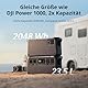 DJI Power Expansion Battery 2000, 2048 Wh Erweiterungsakku, hohe Kapazität, f. Powerstation DJI Power 1000, extra Erweiterungsakku f. mobile Generatoren, Haus, Sicherung, Camping, Wohnmobile, Notfälle