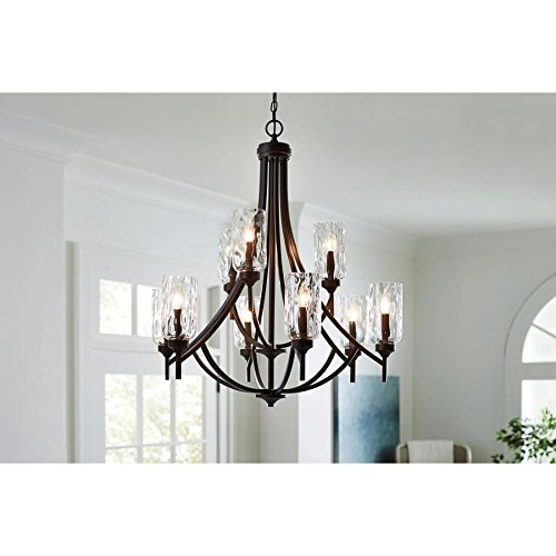 allen + roth Latchbury 32.24-in 9-Light 