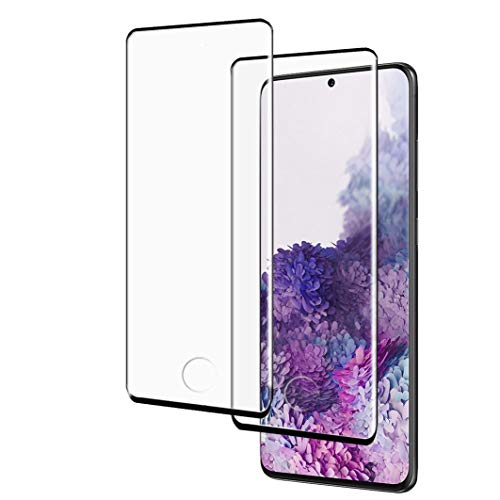 For Galaxy S20 Plus Screen Protector, Duodeyuan 9H Hardness Tempered Glass for Samsung Galaxy S20 Plus, 3D Curved,Full Coverage,Hard Clean,No Bubble[2 Pack]