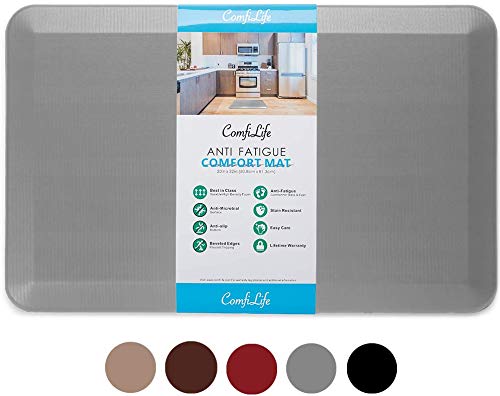 ComfiLife Anti Fatigue Floor Mat – 3/4 Inch Thick Perfect Kitchen Mat, Standing