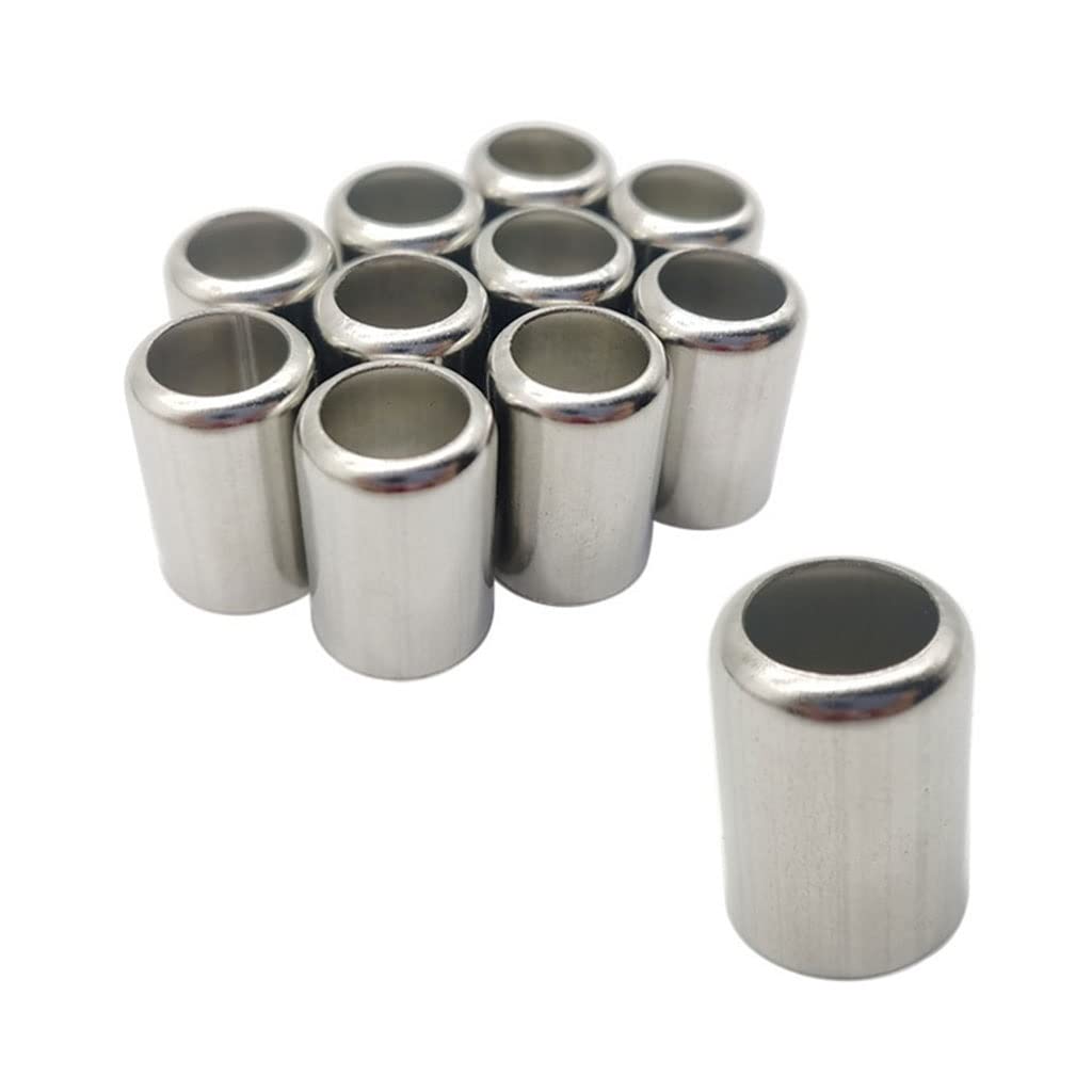 50 Stück Hochdruck-Schlauch-Crimphülsenverbinder aus Edelstahl – vielseitiger Rohrverbinder von 11,5 mm bis 18 mm for Sanitärinstallationen(16mm)