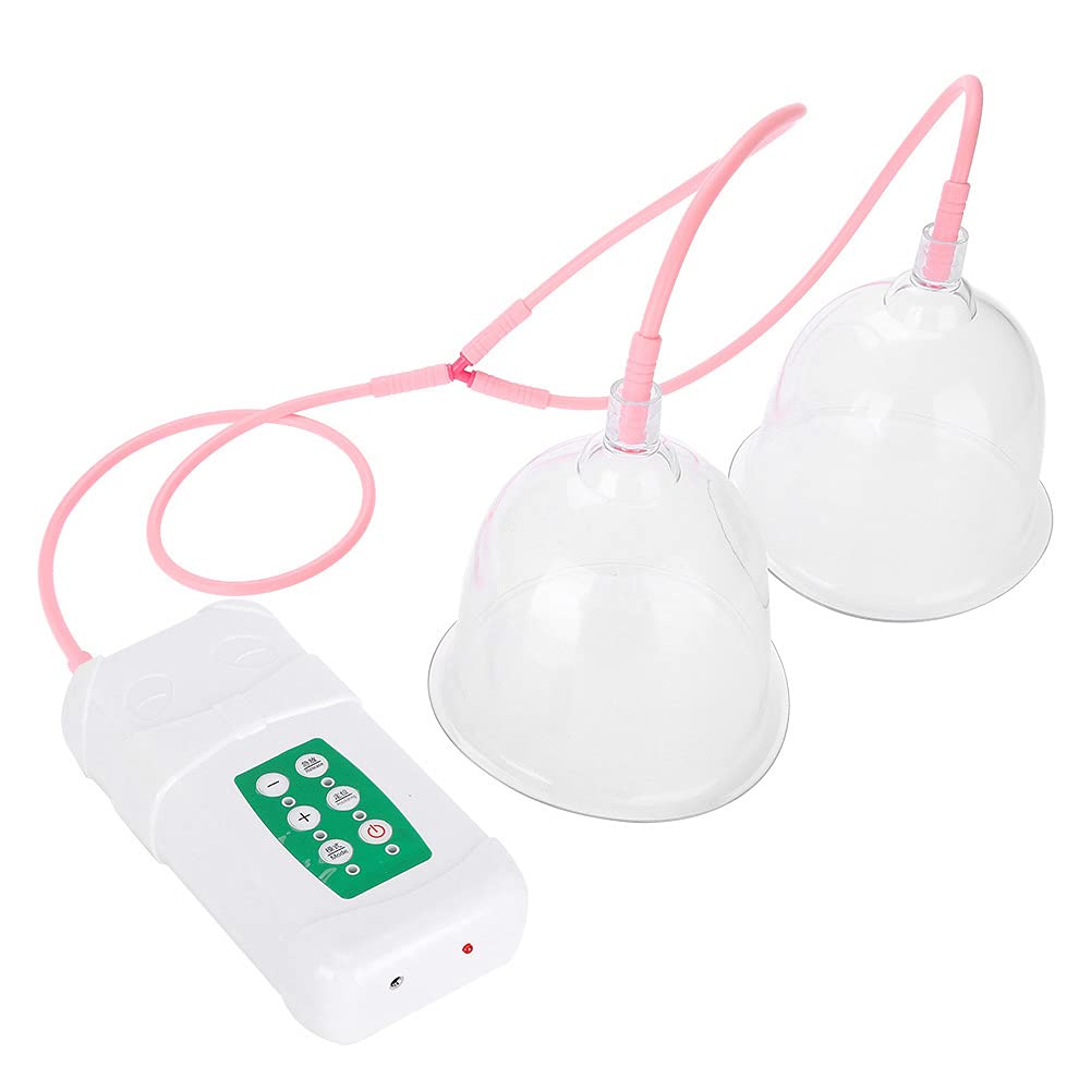 Appareil de massage de poitrine électrique, machine à expansion de poitrine, machine d'agrandissement de poitrine sous vide avec charge USB pour femme (tasse moyenne AB)