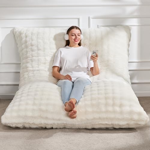 Hobestluk 3 in 1 Bean Bag Chair Giant Bean Bag