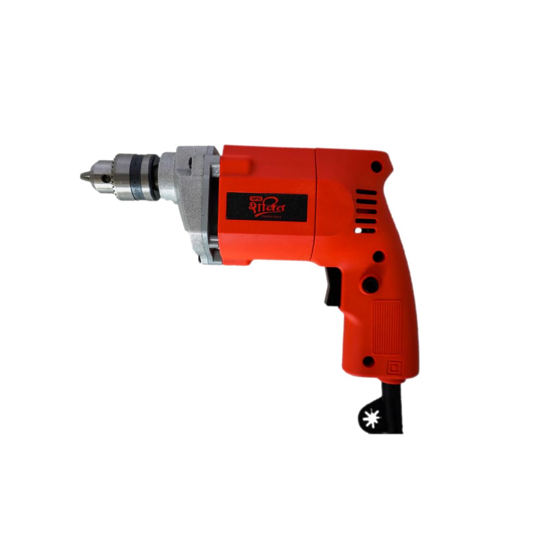 HPD Shakti 10mm Drill Machine With 350 WATT Powerful Copper Armature and Heavy Metal Chuck For Drilling Wood Steel Metal Brick For Home and Professional Use 10D (B0C81K8J1Q) Amazon Price History, Amazon Price Tracker