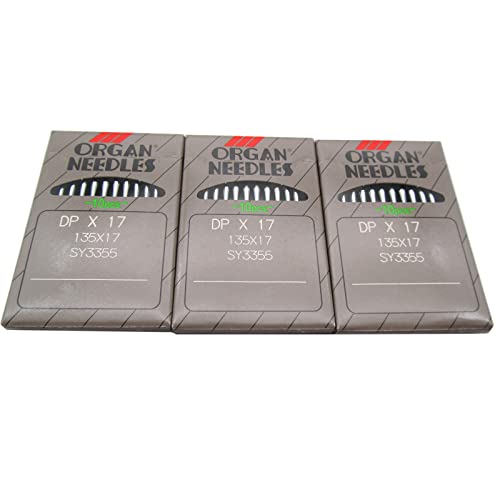 Organ Needle - 30 PCS Organ 135x17 DPX17 Walking Foot Sewing Machine Needle (DPX17 22/140)