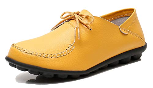 Image of VenusCelia Women's Breathable Comfort Walking Office Flat Loafer