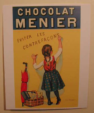 Chocolat Menier - 24X30 Cm Affiche / Poster