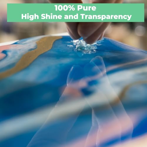 Image of Oytra Deep Pour Casting Liquid Hardener 2 1 Ratio Art Materials Crystal Clear Craft Epoxy Resin for Wood Perfect for Professional Tabletop Preservation and Large DIY Cast Art Projects (1.5 Kg)