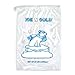 ICE N COLD Ice Bags with Drawstring Closure | 20lb, 250ct/cs | 50 mic Thickness | Portable Storage and Freezer Keeper