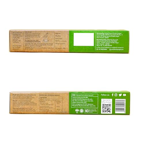 Image of Fennel Fresh Toothpaste for Kids and Baby - 100gm (Pack of 3)