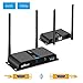 gofanco 660ft 1080p Wireless HDMI Extender Kit - Dual Antenna - 660 feet (200m) - IR Remote Control - Fully Compliant with HDMI and HDCP Standards