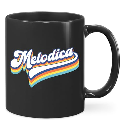 Faeali Vintage Melodica fist name mug, Retro Style 70s 80s, 11oz 15oz Mug