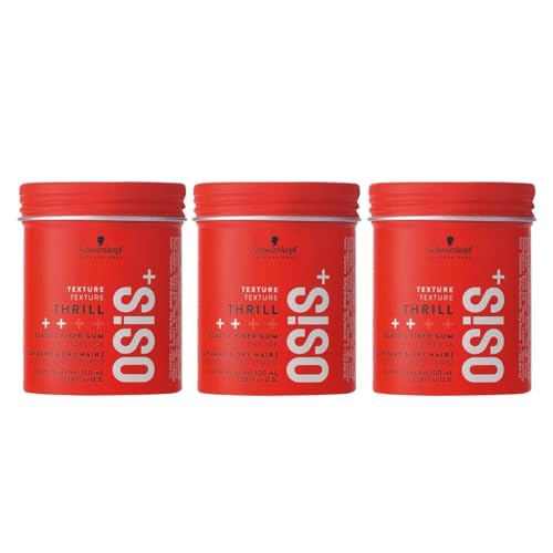 SCHWARZKOPF OSIS+ Texture Thrill Fibre Gum 3x 100ml = 300ml