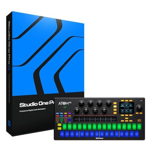 PreSonus ATOM SQ Teclado MIDI de Rendimiento, Multicolor