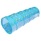 * Color: como imagen mostrada non-brand Tienda de Juego Infantil Túnel de Arrastre Carpa Plegable Portátil para Parque Patio Playa - 150cm-azul