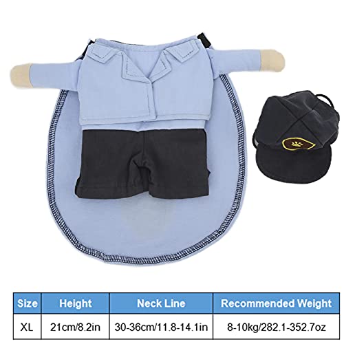 Disfraz de cartero para perro talla XL miniatura 4