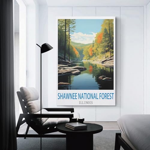 Impression toile Shawnee Illinois pour sublimer un mur vide - 3