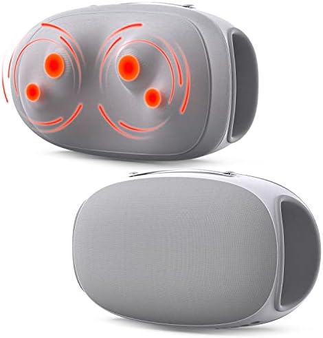 runelk Hand Massager with Compression, for Arthritis and Carpal Tunnel Relief – Neck and Back Massager, Massage Pillow with Heat for Muscle Pain Relief – Hand and Abdomen Multipurpose Body Massager