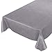 Produktbild ANRO Wachstuchtischdecke Wachstuch Wachstischdecke Tischdecke Beton Grau Uni Urban 220x140cm