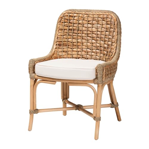 bali & pari Kyle Modern Bohemian Natural Rattan...