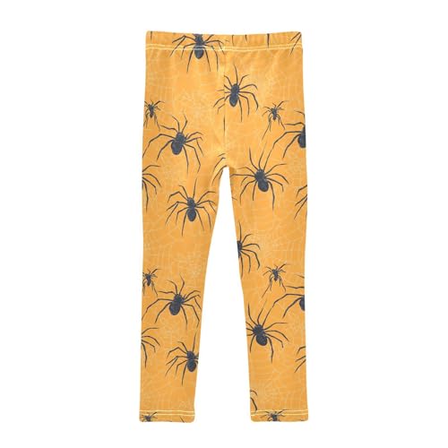 Cute Spider Girls Leggings,Workout Leggings for Girls Toddler Athletic Legging Size for 3-10T2