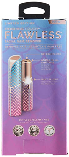 Image of FINISHING TOUCH Flawless Women's Painless Hair Remover, Mermaid /Rose Gold