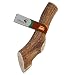 Giant, Whole, Single Pack - XX Large, Jumbo, Grade A Premium Elk Antler Chew for 75+ lb dogs - Naturally shed from wild elk - No Mess, No Odor - Made in the USA