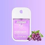 Mist Hydrating Hand Sanitizer Spray for Adults, 500-Sprays each, Multi-flavor, Cleanses Your Hands Travel Size-The best choice for travel (Grape)