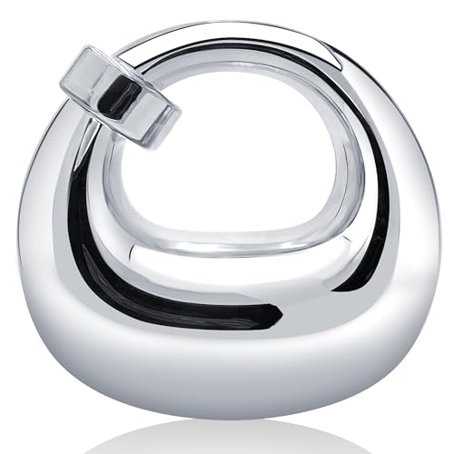 FUTTSPAI Moon Shaped Acrylic Clutch Purse for Women,