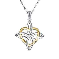 Silver (Two tone) - Witches Knot
