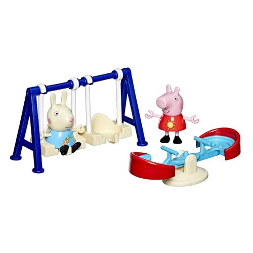 Hasbro Peppa Pig, El Parque Infantil de Peppa, Set para Niñas y