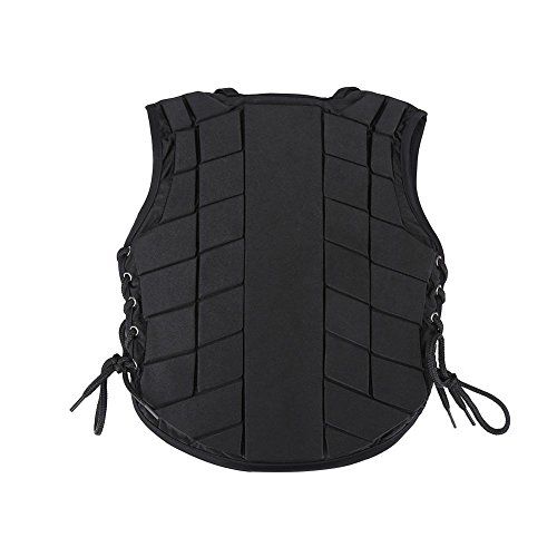 Dioche Chaleco Protector de Equitación, Negro