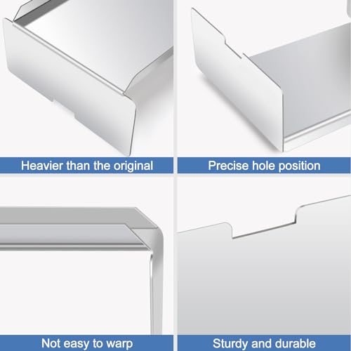 Image of Criditpid BCA012 Heat Baffle Diffuser Replacement Parts for Traeger Tex Elite, Pro Series 34 / Pro Series 22, Z Grill, Pit Boss, Camp Chef, Flame Tamer Deflector for Many Other Pellet Grills Parts