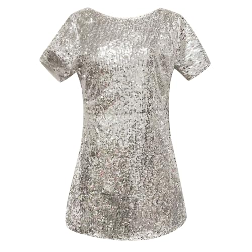 Robe à paillettes midi chic pour soirée et cocktail élégant de mariage - 3