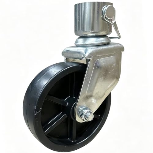 Upgrade with Bearing 6" Trailer Jack Swivel Caster Wheel Replacem...