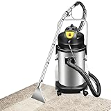 BEESOM Industrial Carpet Cleaner,3-in-1 Steam Cleaner,60L 15.85Gal,Spraying Suction,6 Suction Heads,For Large Area Rug Couch Curtain Car Commercial Cleaning 20L