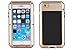 iPhone 6 Case,iPhone 6s Case Amever Aluminum Metal Case with Silicone - Water Resistant Shockproof Heavy Duty Tempered Glass Screen Protector - Dual Layer Protective Case for iPhone 6 4.7 Inch