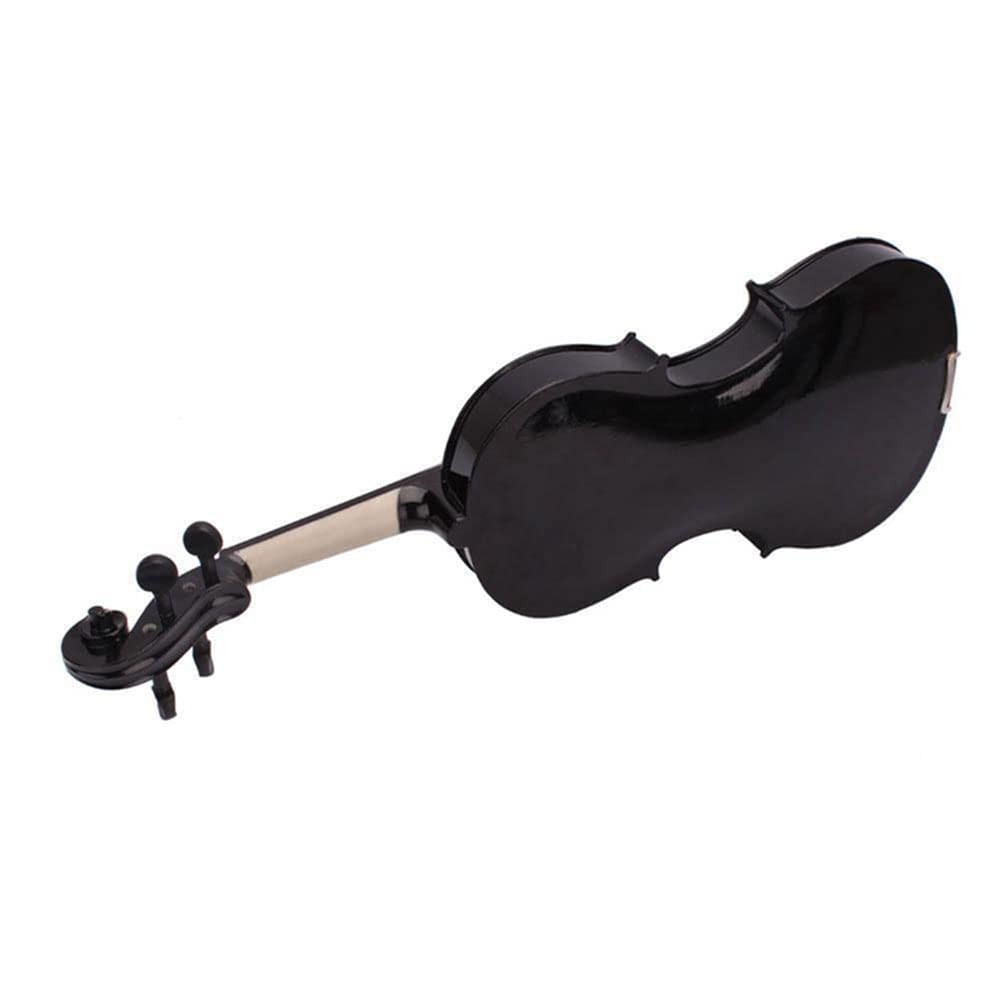 MOJARI Violín acústico de tamaño Completo, violín Principiante 4/4 violín para niños Adultos Estudiantes Principiantes violín Negro