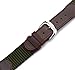 Hadley-Roma 18mm 'Men's' Leather Watch Strap, Color:Green (Model: MSM866RAB180)
